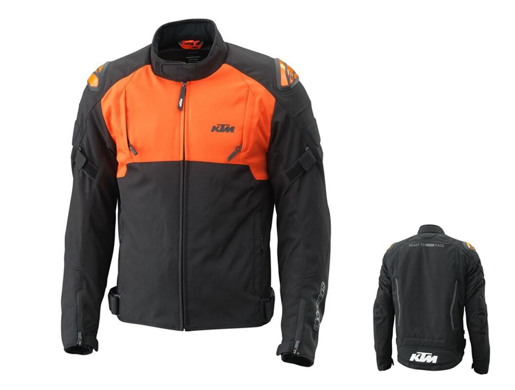 CHAQUETA KTM AMPERE WP NEGRO NARANJA L